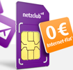gratis SIM-Karte mit Internet-Flat